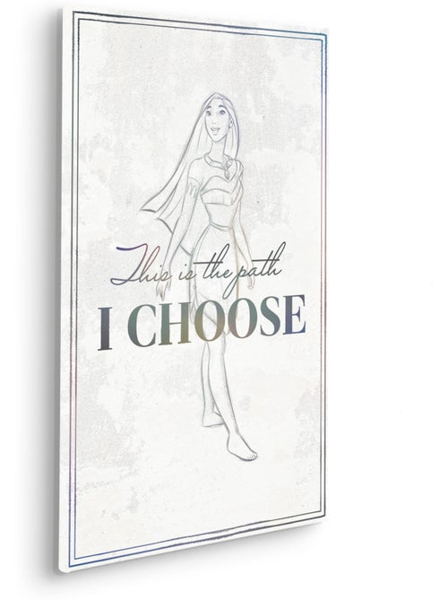Tableau mural pocahontas your choice 60x40 cm - Kiabi Tableau mural pocahontas your choice 60x40 cm - Kiabi