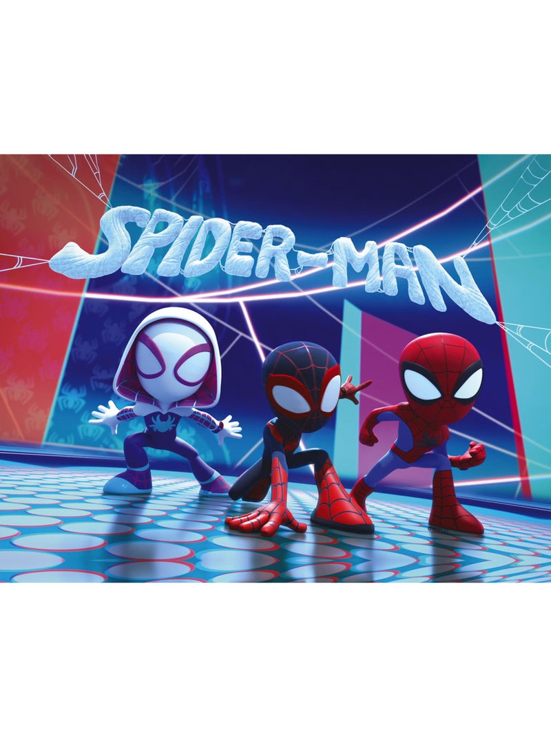 Tableau mural spidey et ses amis extraordinaires glowy spideys 30x40 cm Multicolore - Kiabi