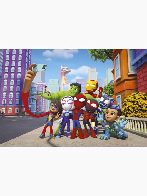Tableau mural Spidey et ses amis extraordinaires Selfie 60x90 cm - Kiabi