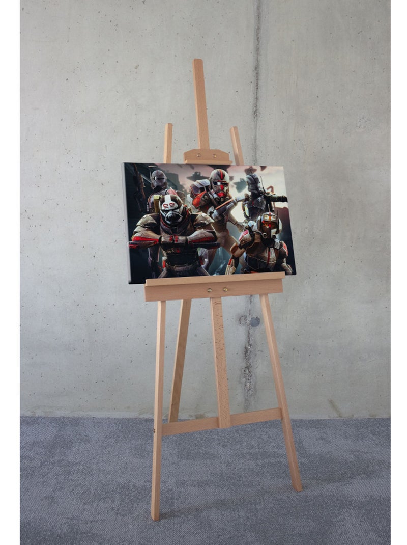 Tableau mural star wars bad batch ready to fight 40x60 cm Multicolore - Kiabi