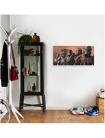 Tableau mural star wars bad batch squad 40x90 cm