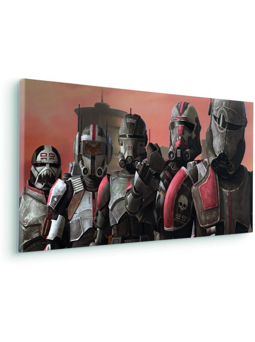 Tableau mural star wars bad batch squad 40x90 cm - Kiabi Tableau mural star wars bad batch squad 40x90 cm - Kiabi