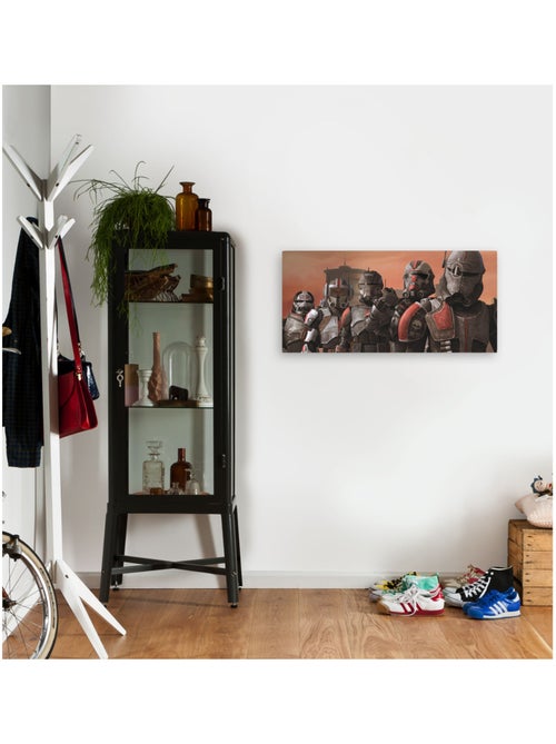 Tableau mural star wars bad batch squad 40x90 cm - Kiabi Tableau mural star wars bad batch squad 40x90 cm - Kiabi