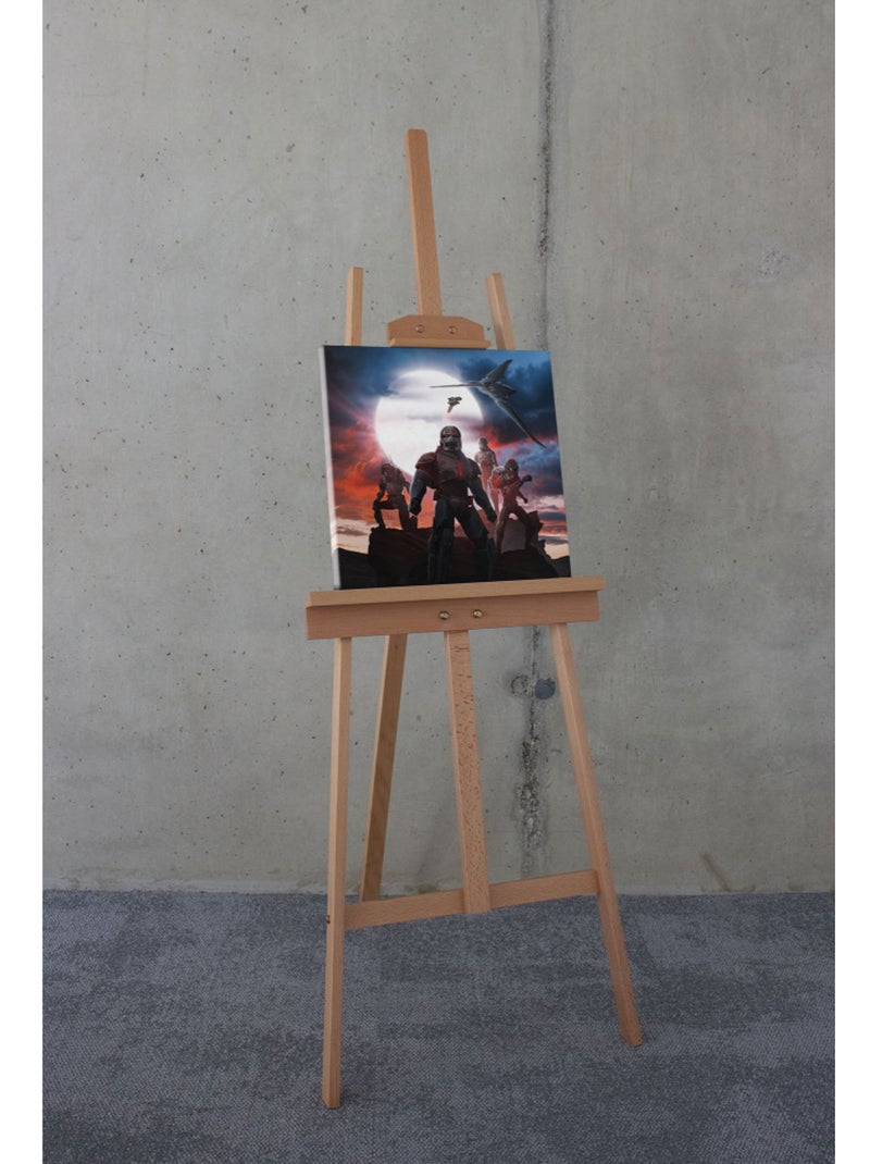 Tableau mural star wars bad batch strong team 40x40 cm Multicolore - Kiabi