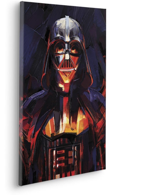 Tableau mural star wars darth vader flaming 60x40 cm - Kiabi