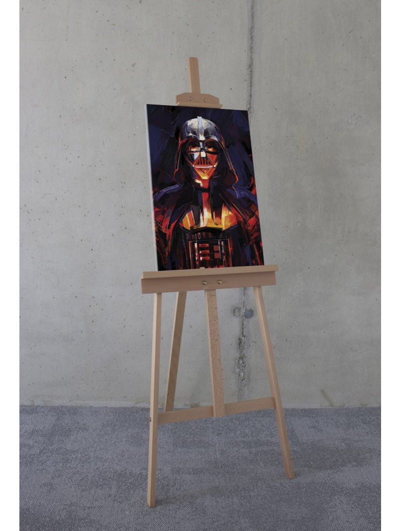 Tableau mural star wars darth vader flaming 60x40 cm Multicolore - Kiabi