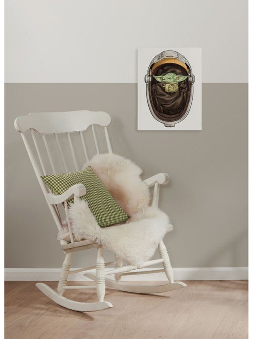 Tableau mural star wars the mandalorian grogu sleeping 40x30 cm - Kiabi Tableau mural star wars the mandalorian grogu sleeping 40x30 cm - Kiabi