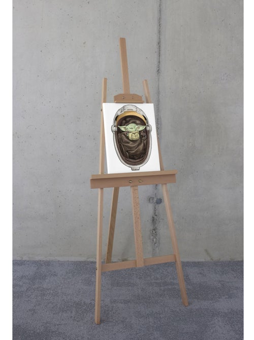 Tableau mural star wars the mandalorian grogu sleeping 40x30 cm - Kiabi Tableau mural star wars the mandalorian grogu sleeping 40x30 cm - Kiabi