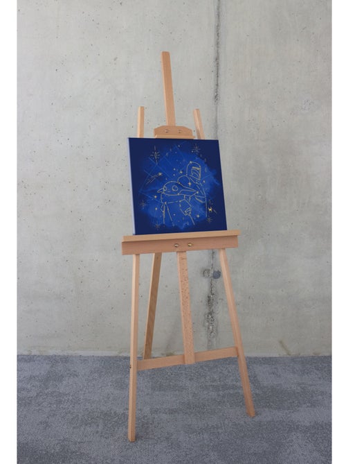 Tableau mural the mandalorian grogu constellation 40x40 cm - Kiabi