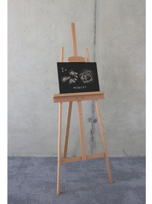 Tableau mural the mandalorian grogu snackin' 30x40 cm - Kiabi