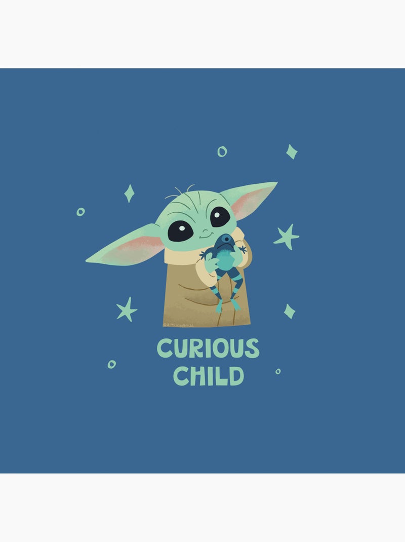 Tableau mural the mandalorian little grogu curious 30x30 cm Multicolore - Kiabi