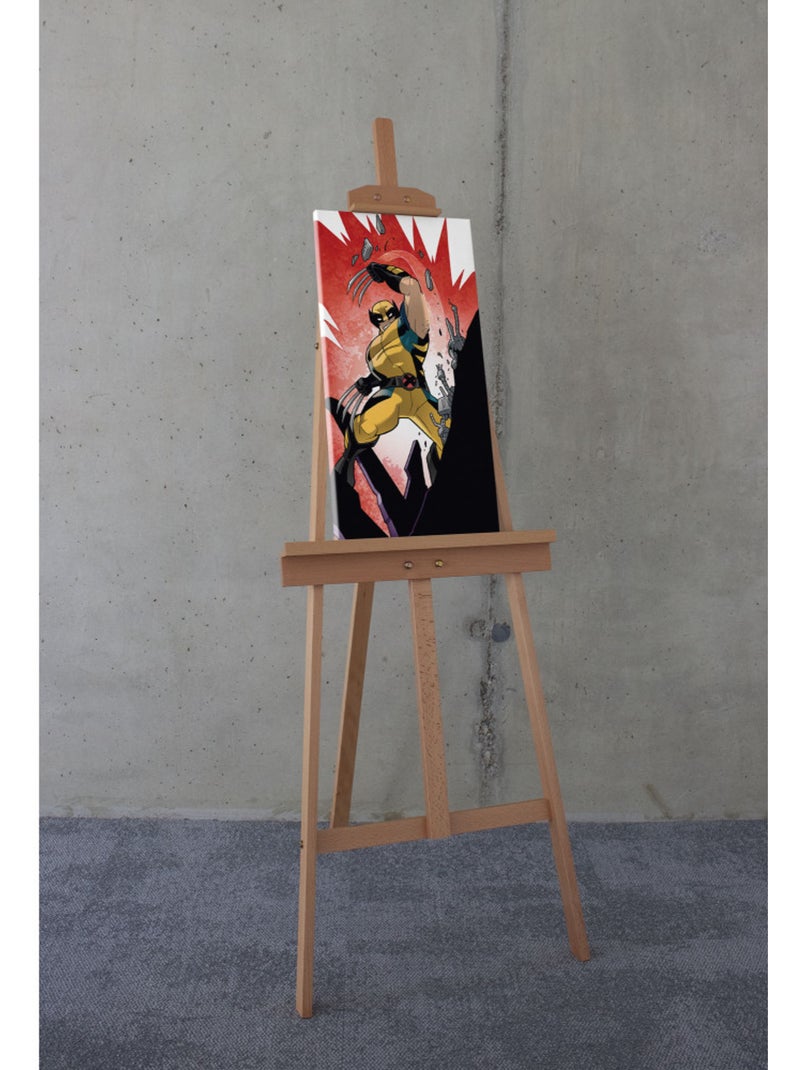 Tableau mural x-men wolverine slit 60x30 cm Multicolore - Kiabi