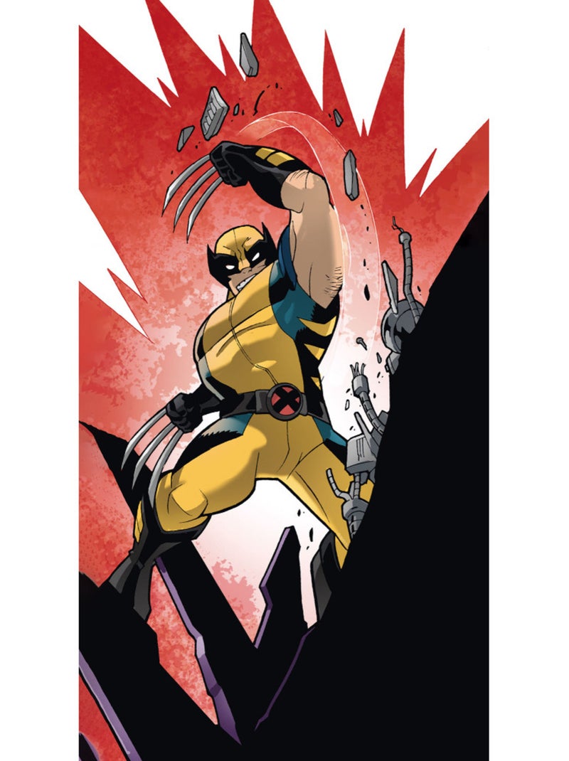 Tableau mural x-men wolverine slit 60x30 cm Multicolore - Kiabi