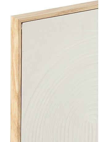 Tableau texturé cadre bois - AFIBEL