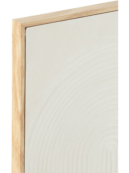 Tableau texturé cadre bois - AFIBEL - Kiabi