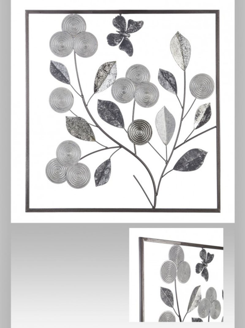 Tableau & Toile - Atmosphera Argenté - Kiabi