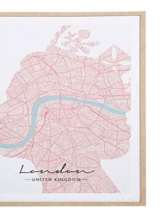 Tableau toile imprimée 50x70 cm London