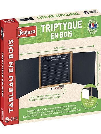 Tableau triptyque en bois