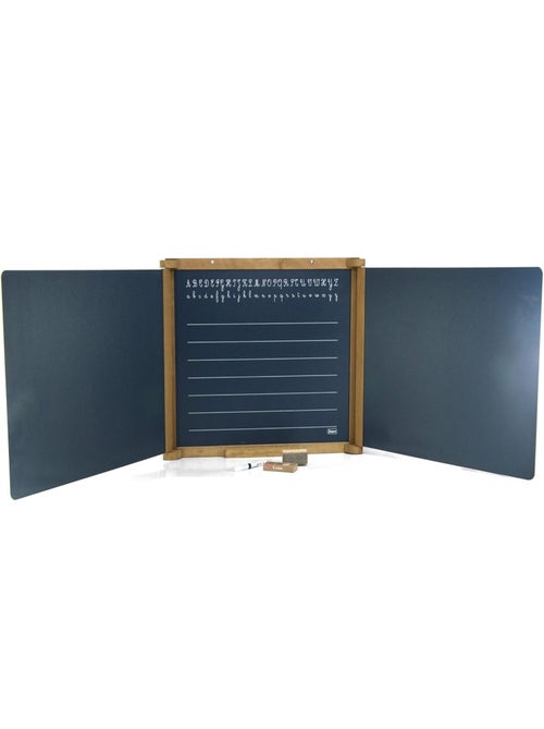 Tableau triptyque en bois - Kiabi