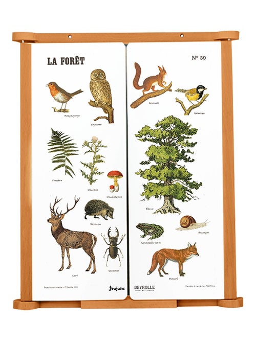 Tableau triptyque La Forêt - Kiabi