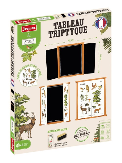 Tableau triptyque La Forêt - Kiabi