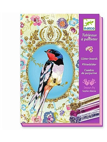 Tableaux à Pailleter - Oiseaux à Paillettes