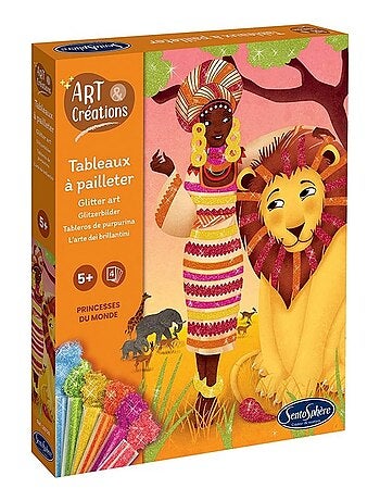 Tableaux a pailleter - Princesses du monde
