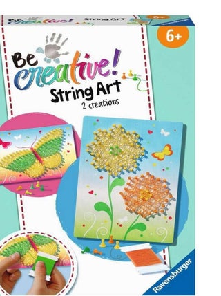 Tableaux en fil tendu String Art : Papillons