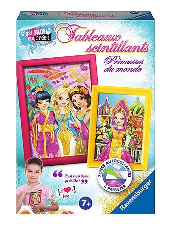 Tableaux scintillants : Princesses du monde