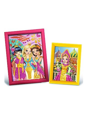 Tableaux scintillants : Princesses du monde