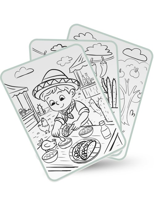 Tablette à dessin lumineuse Gastronomie - Kiabi