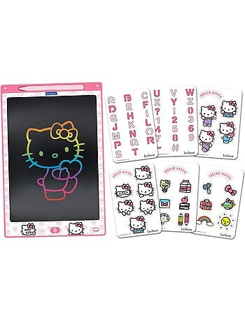 Tablette à dessins électronique multicolore hello kitty