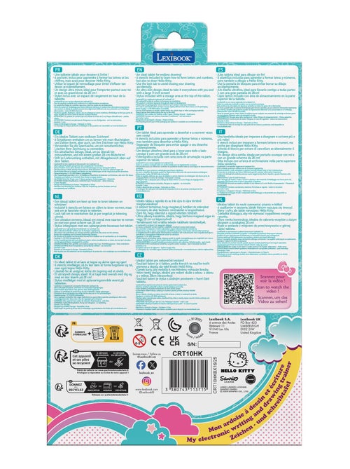 Tablette à Dessins électronique multicolore Hello Kitty - Kiabi