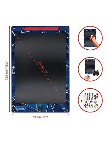 Tablette à Dessins électronique multicolore Spider-Man