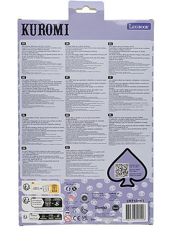 Tablette à Dessins multicolore Kuromi