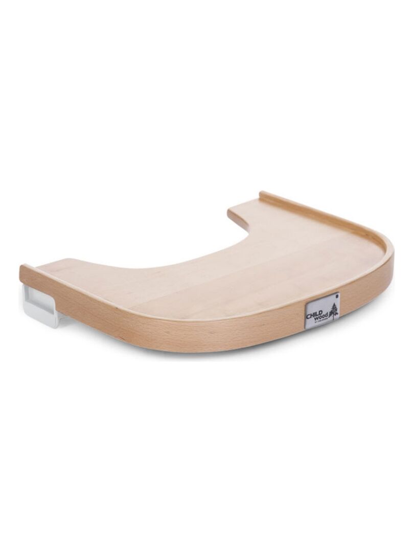 Tablette de repas amovible pour chaise haute Evolu 2 et Evolu One.80° en bois naturel Beige - Kiabi