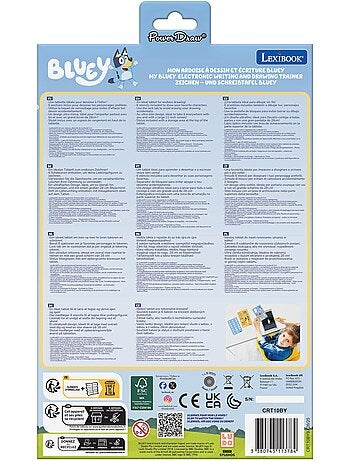 Tablette ? Dessins ?lectronique multicolore Bluey
