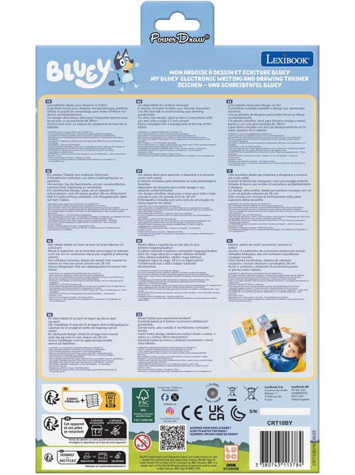 Tablette ? Dessins ?lectronique multicolore Bluey - Kiabi Tablette ? Dessins ?lectronique multicolore Bluey - Kiabi
