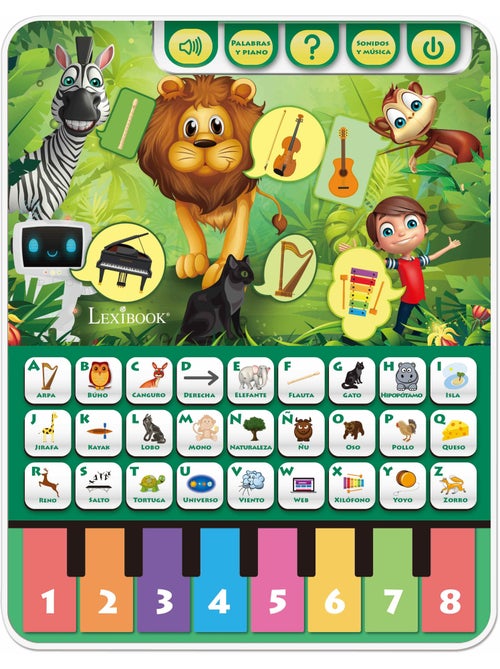 Tablette éducative abécédaire parlante - Espagnol - Kiabi