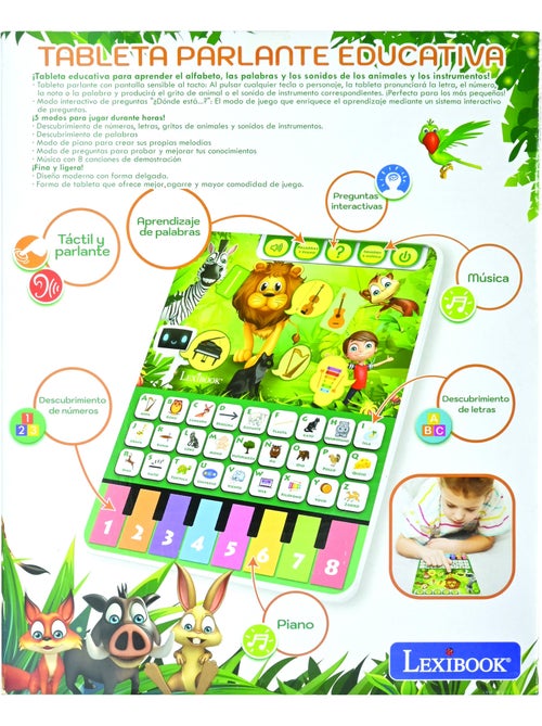 Tablette éducative abécédaire parlante - Espagnol - Kiabi