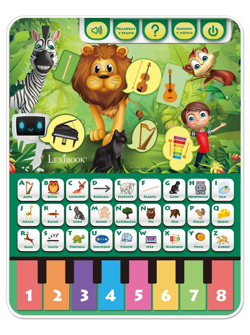 Tablette éducative abécédaire parlante - Espagnol N/A - Kiabi