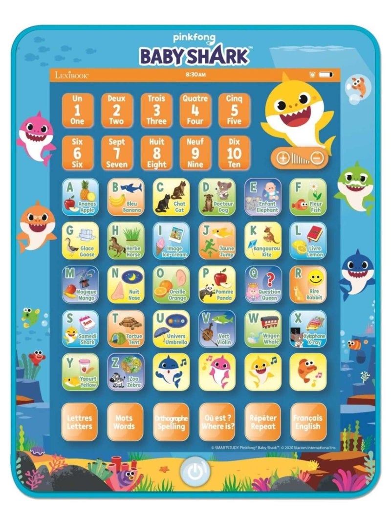 Tablette Éducative Bilingue Baby Shark (français/anglais) N/A - Kiabi