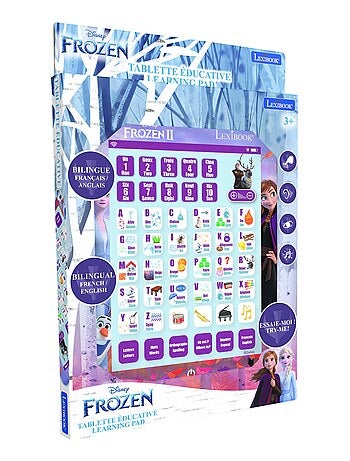Tablette Éducative bilingue La Reine des Neiges en français et en anglais