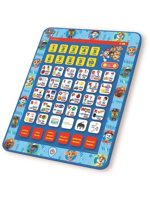 Tablette Éducative bilingue Pat Patrouille en français et en anglais - Kiabi