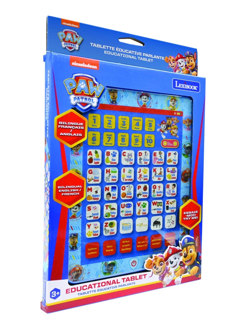 Tablette Éducative bilingue Pat Patrouille en français et en anglais Bleu - Kiabi