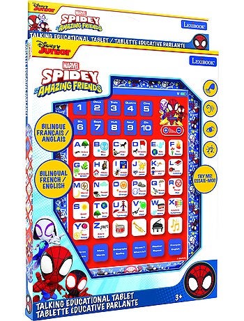 Tablette Éducative bilingue Spidey en français et en anglais