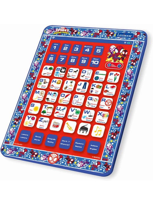 Tablette Éducative bilingue Spidey en italien et en anglais - Kiabi