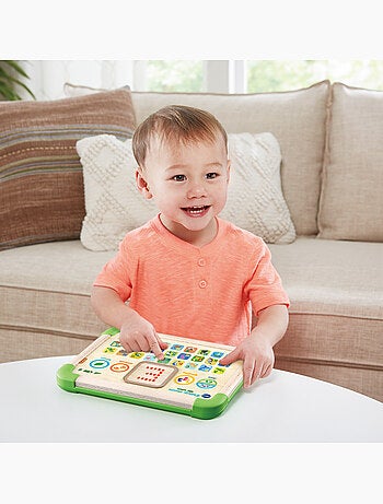 Tablette éducative en bois ABC nature