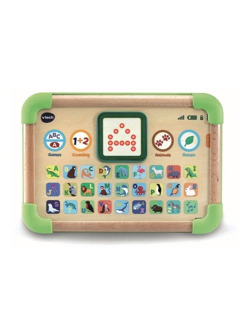 Tablette éducative en bois ABC nature - Kiabi Tablette éducative en bois ABC nature - Kiabi