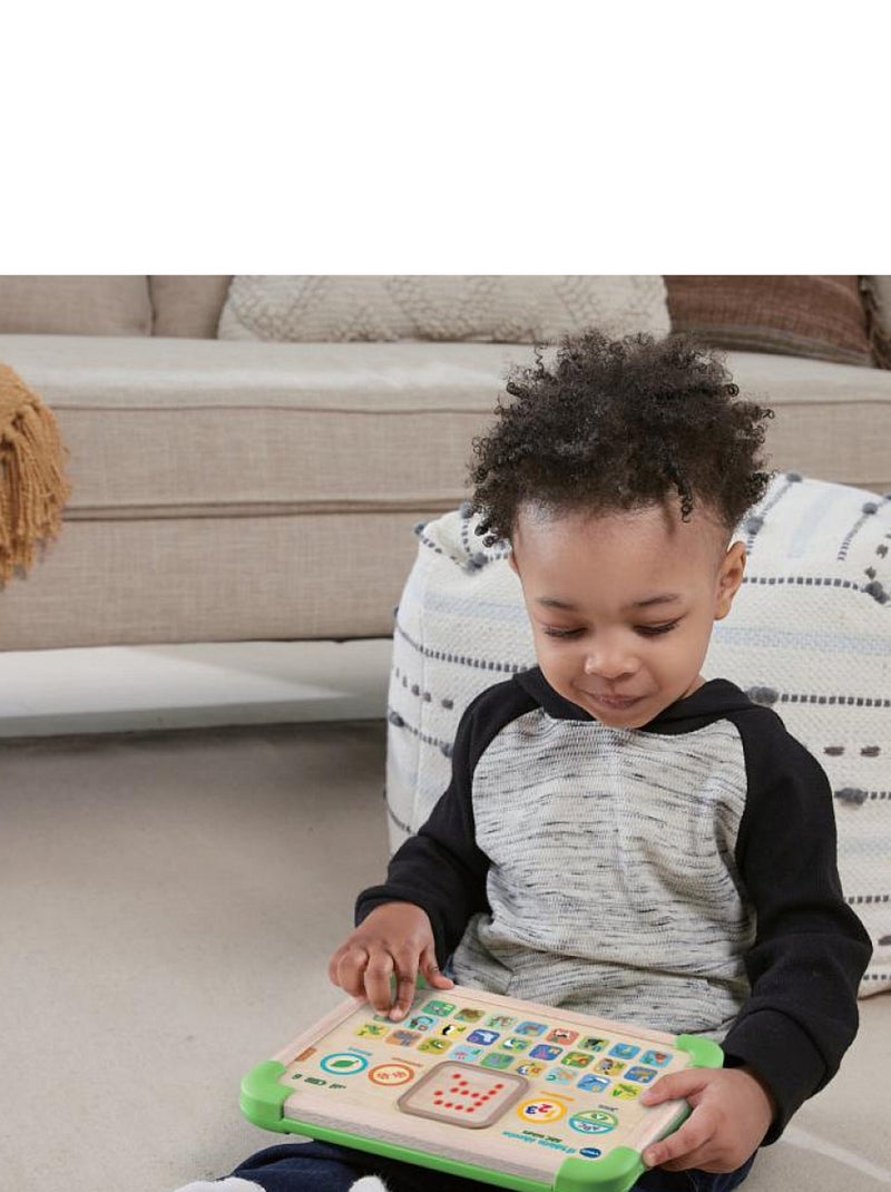 Tablette éducative en bois ABC nature Multicolore - Kiabi